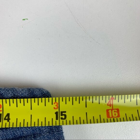 Levi's Chambray Sleeveless Tank Top size 10 - Picture 4 of 7